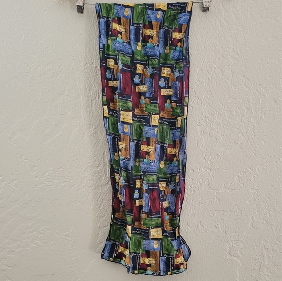 Alynn 56x10 Silk Scarf - Picture 1 of 4